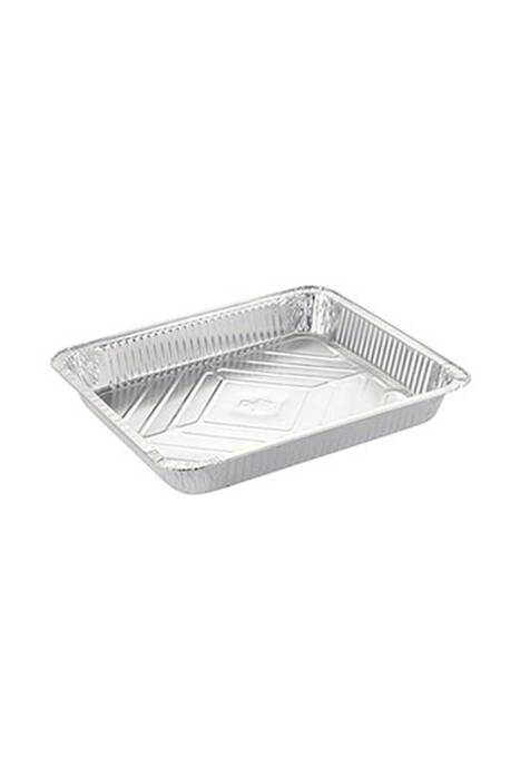 Alüminyum Kap 5000 gr Dikdörtgen 10 Adet - 1