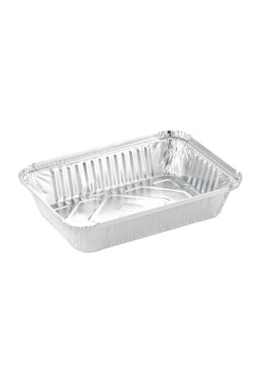 Alüminyum Kap 750 gr Dikdörtgen 100 Adet
