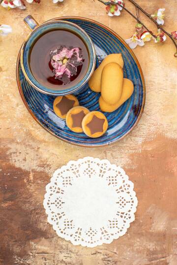 Dolphin Dantel Kağıt-Bardak Altlığı 12,5cm 100 Adet