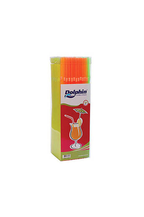 Dolphin Fosforlu Pipet 5mm x 24cm - 225 Adet - 1