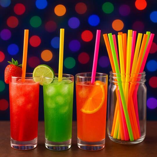 Dolphin Fosforlu Pipet 5mm x 24cm - 225 Adet - 2