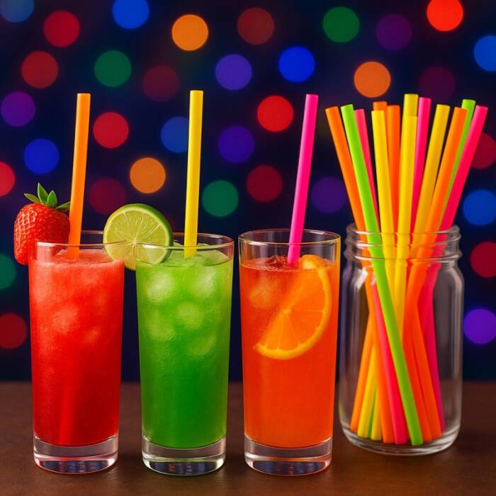 Dolphin Fosforlu Pipet 5mm x 24cm - 225 Adet - 2