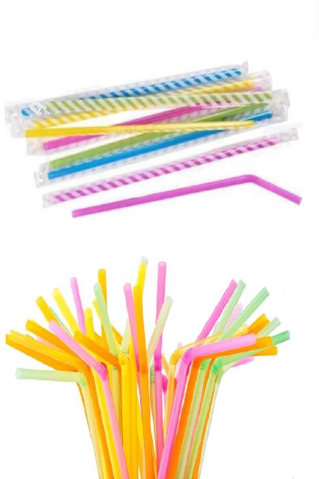 Dolphin Jelatinli Körüklü Pipet 5mm x 23,5cm - 100 Adet - 1