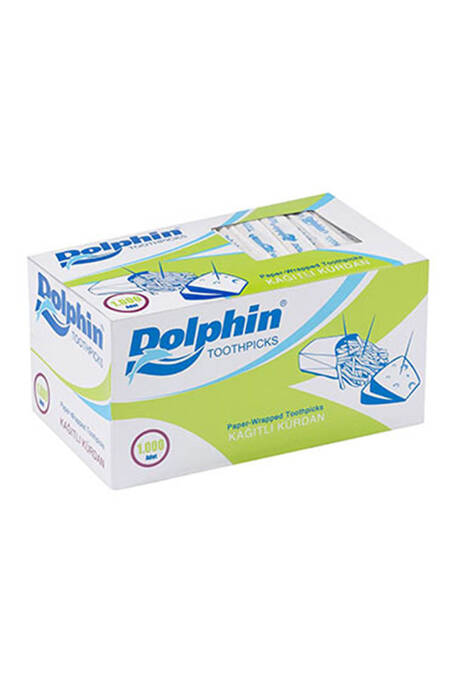 Dolphin Kağıtlı Kürdan 1000 Adet - 1