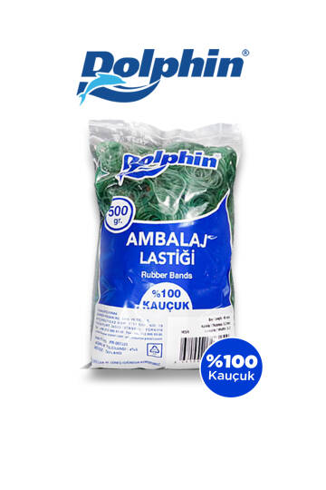 Dolphin Kauçuk Lastik Yeşil 40mm x 500gr