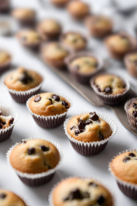 Dolphin Muffin Kağıt Kek Kapsülü İnce Beyaz Mini 100 Adet - 3