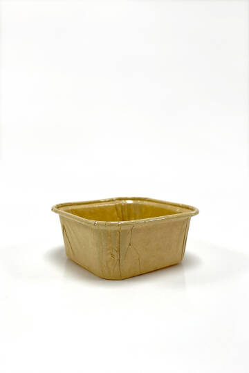 Dolphin Muffin Kek Kapsülü Kare Kraft 50 Adet - 3