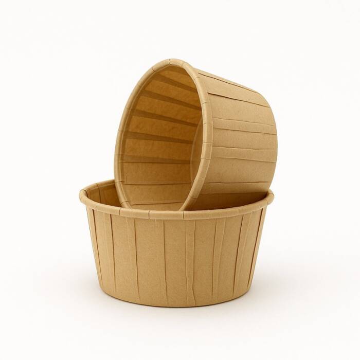 Dolphin Muffin Kek Kapsülü Kraft Mini 50 Adet - 1