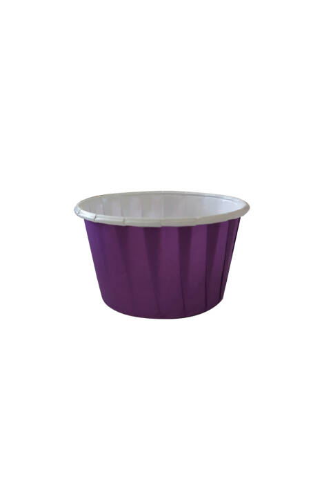 Dolphin Muffin-Kek Kapsülü Mat Mor 50 Adet - 1