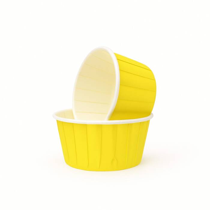 Dolphin Muffin-Kek Kapsülü Sarı 50 Adet - 1