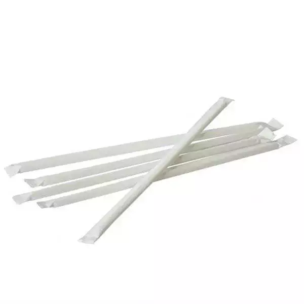 Kağıt Sargılı Pipet 5mmx22cm 200 Adet - 1