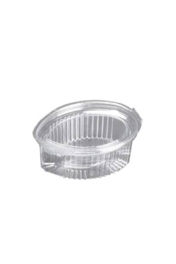 Kapaklı Şeffaf Plastik Sos Kabı 30 cc 100 Adet