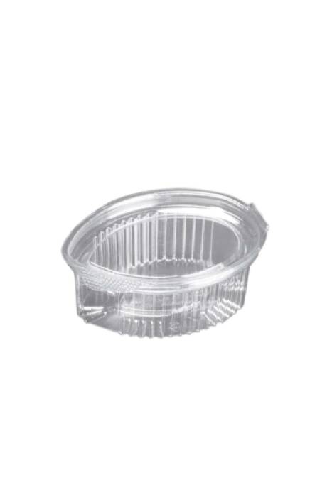 Kapaklı Şeffaf Plastik Sos Kabı 30 cc 100 Adet - 1