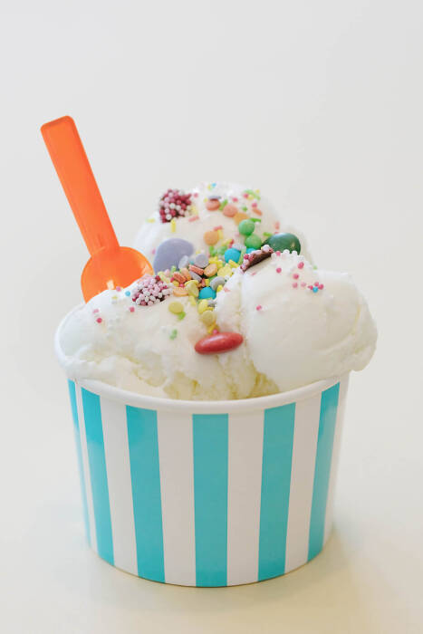 Plastik Panda-Dondurma Kaşığı Renkli 500 Adet - 2