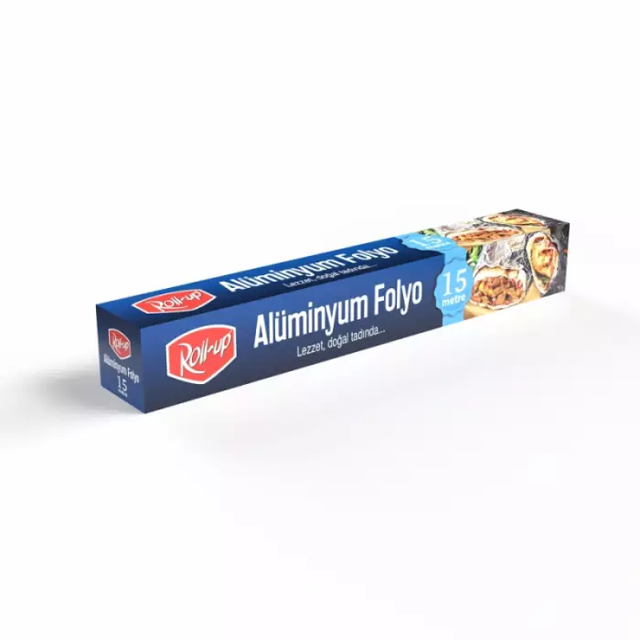 Roll-Up Alüminyum Folyo 30cm x 15 m 10mic 1 Adet - 1
