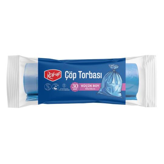 Roll-up Çöp Torbası Küçük 40x50cm 30 Adet