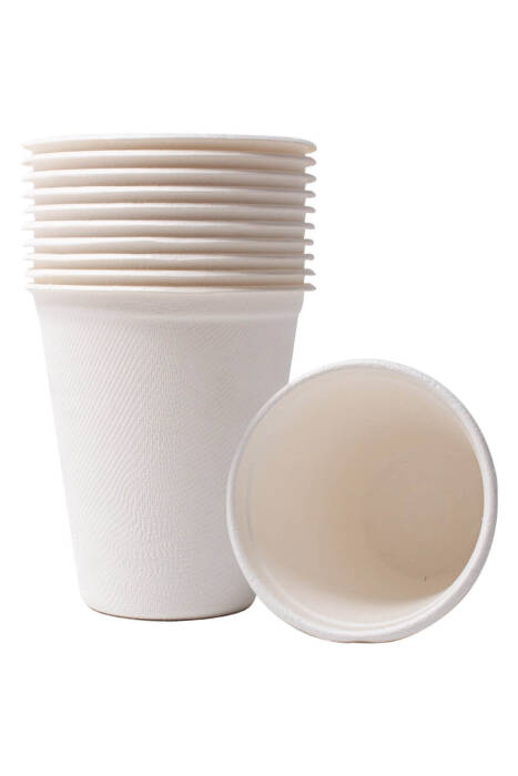 Roll-Up Doğa Dostu Karton Bardak 8oz 50 Adet - 1