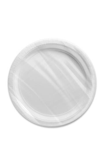 Roll-Up Doğa Dostu Karton Tabak 22cm 6 Adet - 2