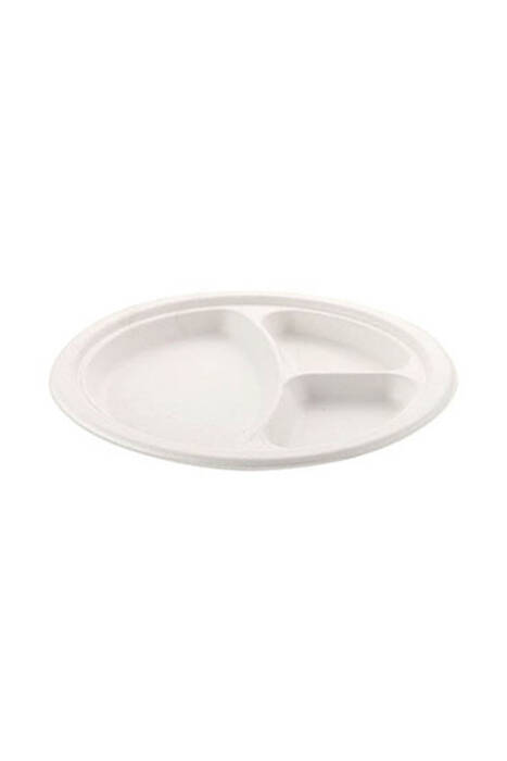 Roll-Up Doğa Dostu Tabak 18cm 50 Adet - 1