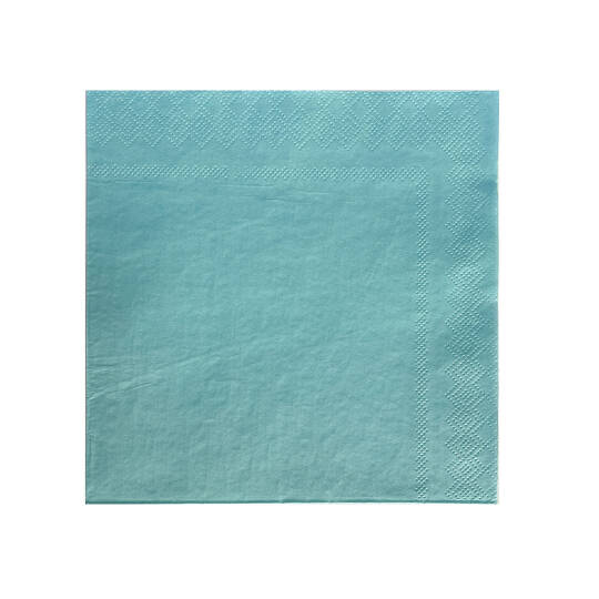 Roll-Up Kağıt Peçete Açık Mavi 33 x 33cm 20 Adet - 2