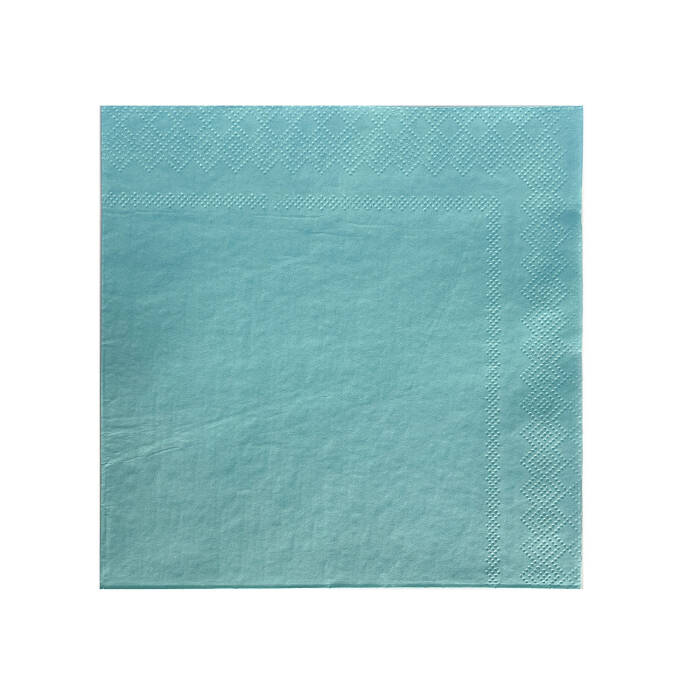 Roll-Up Kağıt Peçete Açık Mavi 33 x 33cm 20 Adet - 2