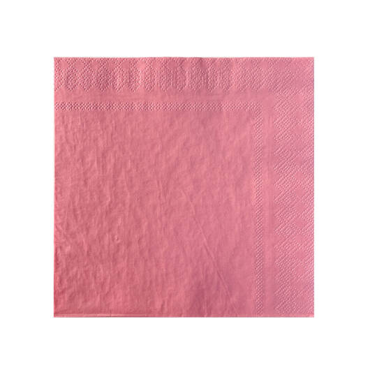 Roll-Up Kağıt Peçete Pembe 33 x 33cm 20 Adet - 2