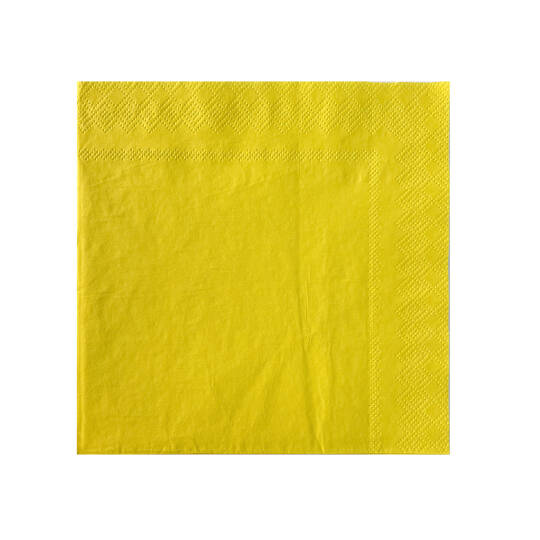 Roll-Up Kağıt Peçete Sarı 33 x 33cm 20 Adet - 2