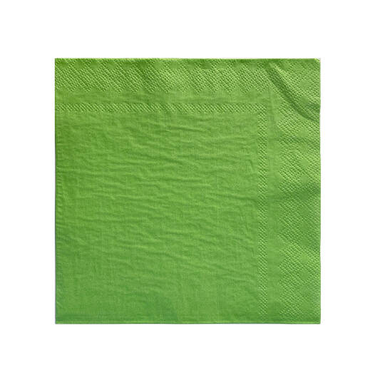Roll-Up Kağıt Peçete Yeşil 33 x 33cm 20 Adet - 2