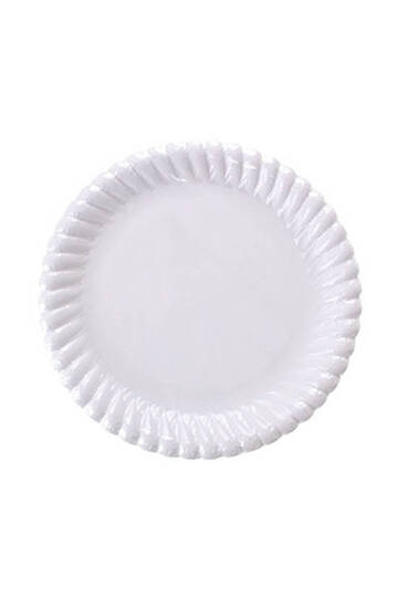 Roll-Up Karton Tabak Beyaz 23cm 10 Adet