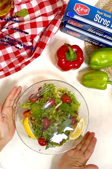 Roll-Up Kayar Bıçaklı Streç Film 30cm x 33 m 1 Adet - 5