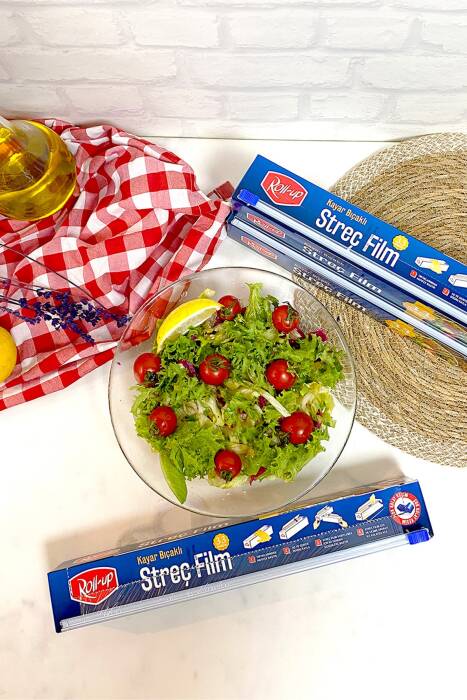 Roll-Up Kayar Bıçaklı Streç Film 30cm x 33 m 1 Adet - 6