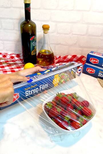 Roll-Up Kayar Bıçaklı Streç Film 30cm x 33 m 1 Adet - 7