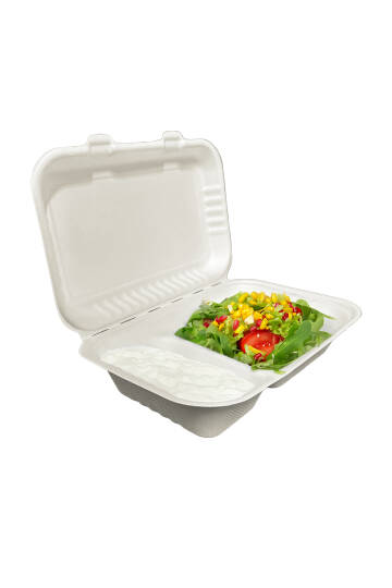 Roll-Up Nature Dreams Ekolojik 2 Gözlü Kendinden Kapaklı Kap 25x16cm 25 Adet - 2