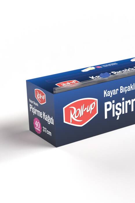 Roll-Up  Pişirme Kağıdı Kayar Bıçak Hediyeli 37cm x 40 m 1 Adet - 3