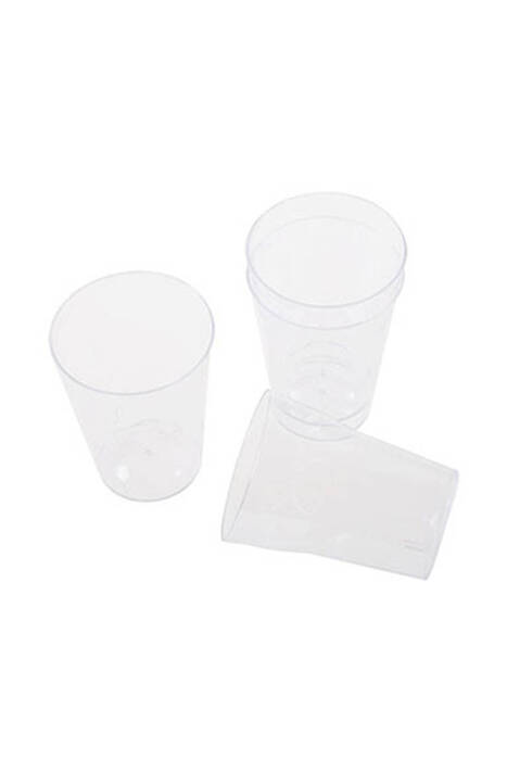 Roll-Up Plastik Shot Bardağı 50cc 24 Adet - 2