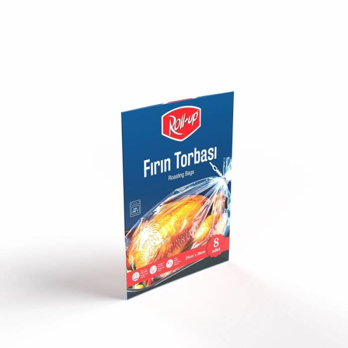 Roll-up Yanmaz Fırın Torbası 8 Adet - 1